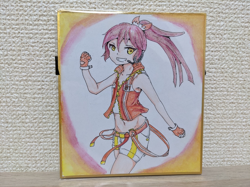 色紙_アイドルコタンちゃん