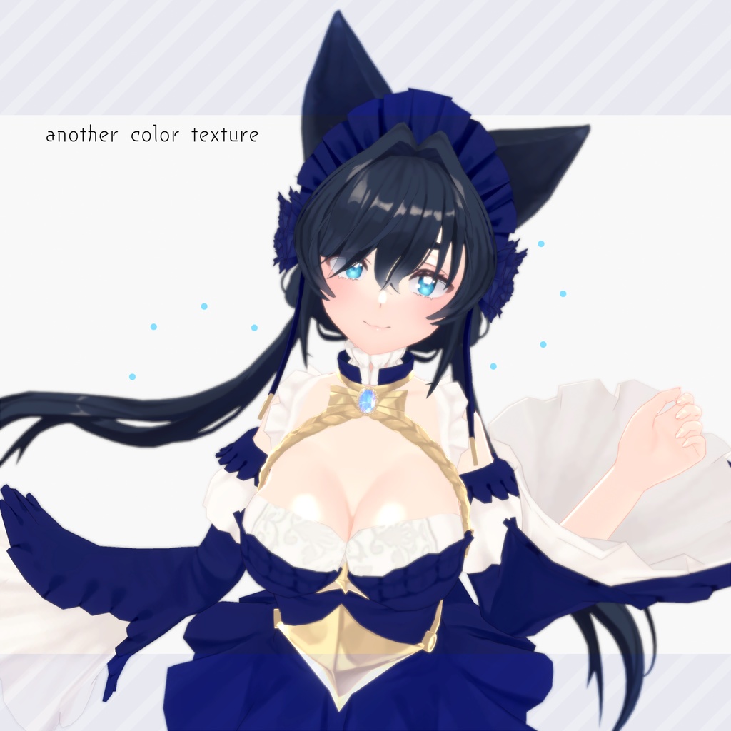 オリジナル3Dモデル「 NERU_NENE ネルネネ 」
