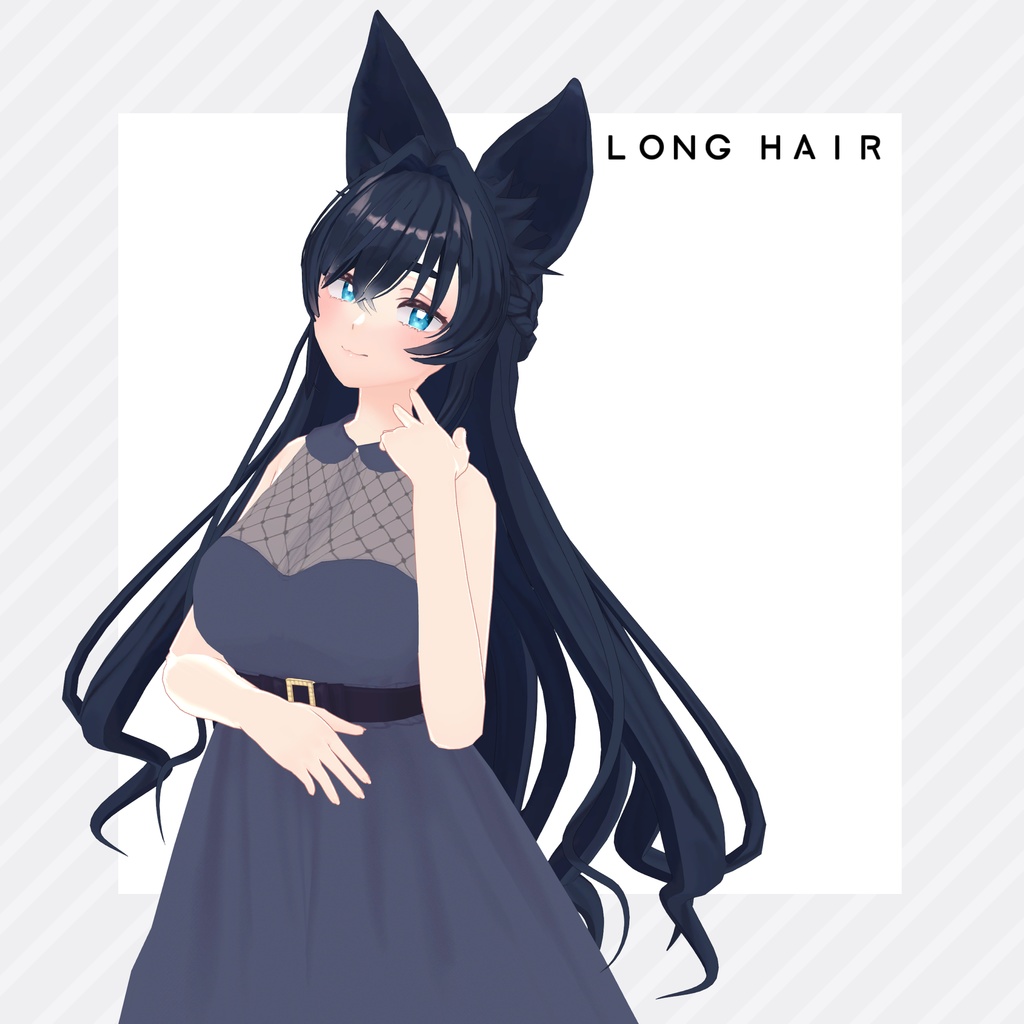 オリジナル3Dモデル「 NERU_NENE ネルネネ 」