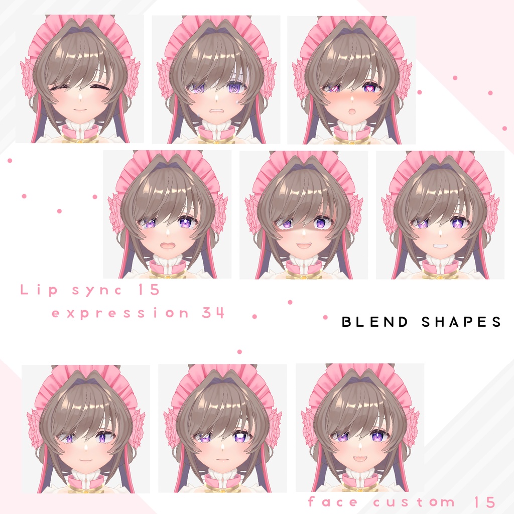 オリジナル3Dモデル「 NERU_NENE ネルネネ 」