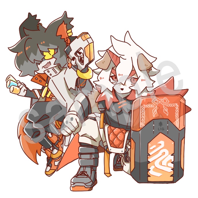 阿吽 アクリルキーホルダー