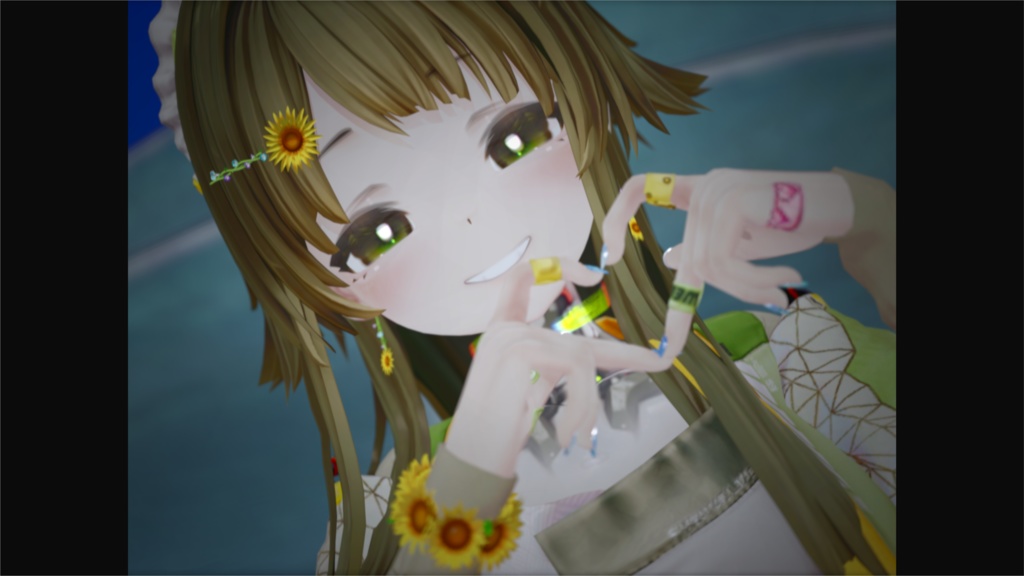 ひまわりアクセサリーセット