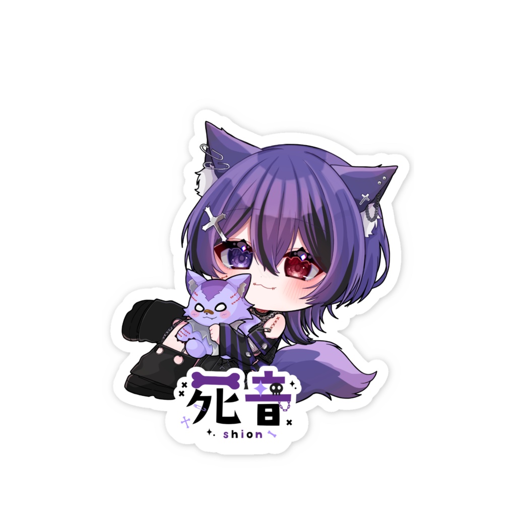 むぎゅっとステッカー