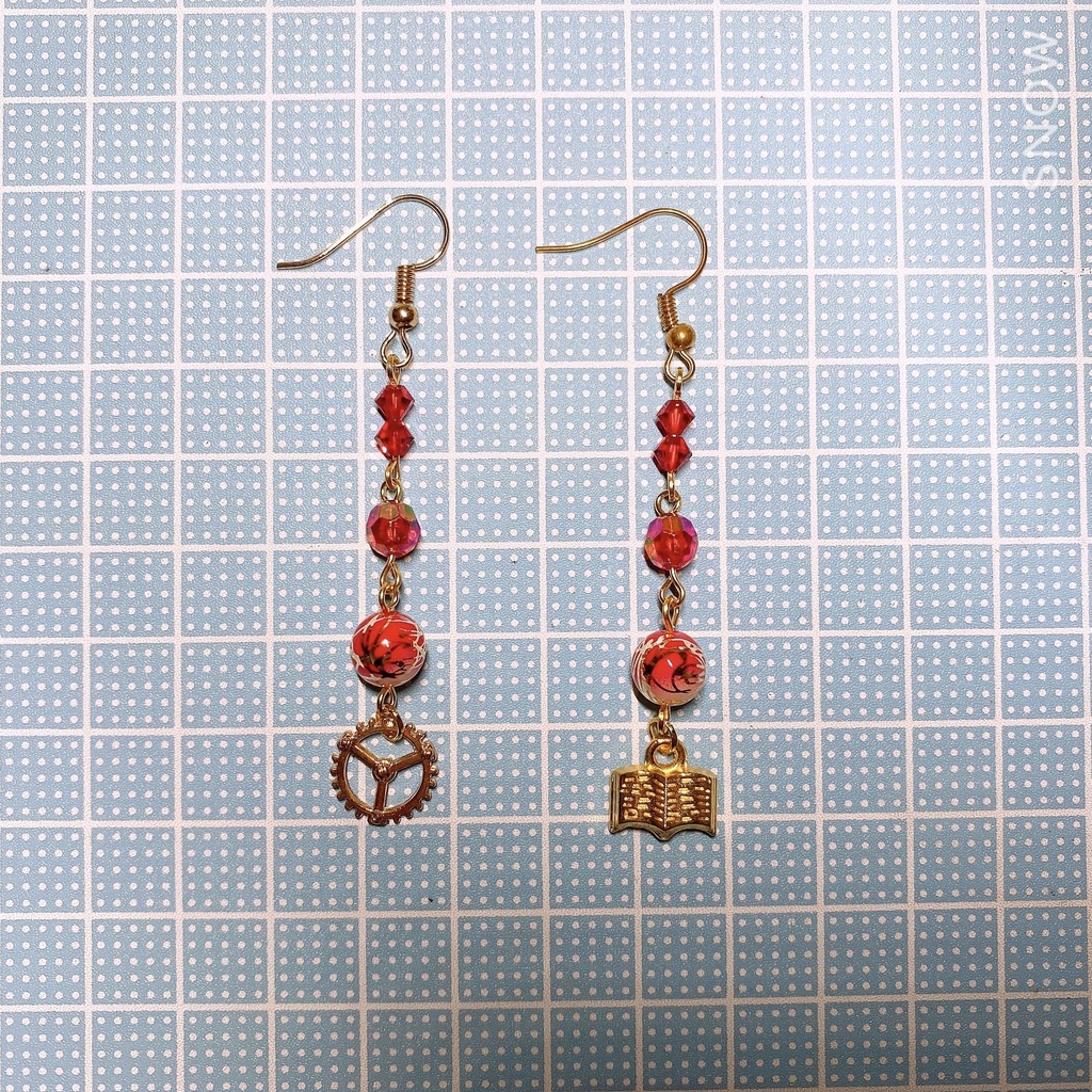 No.21 文豪とアルケミスト 太宰治イメージピアス