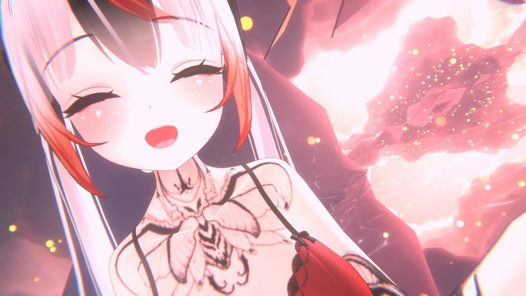 Gothic Maya Tattoos Eye Makeup/目・タトゥー・メイク*テクスチャ* モデル「舞夜」 / HD-PSD