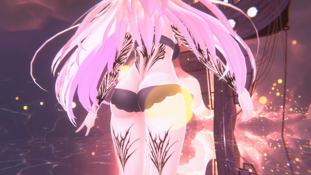 Kurai Tattoos 入れ墨 *テクスチャ* モデル 「竜胆」「セレスティア」「舞夜」 「龍のヨルちゃん」