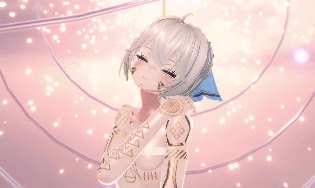 Cyberpunk Gold Rindo Tex テクスチャ 金「竜胆」 / HD