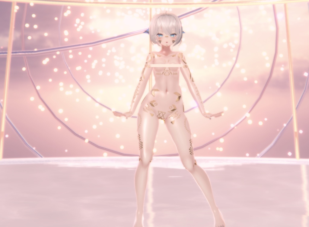 Cyberpunk Gold Rindo Tex テクスチャ 金「竜胆」 / HD