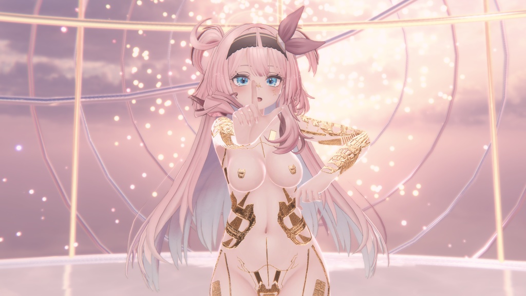 Cyberpunk Gold Selestia Tex テクスチャ 金「セレスティア」 / HD