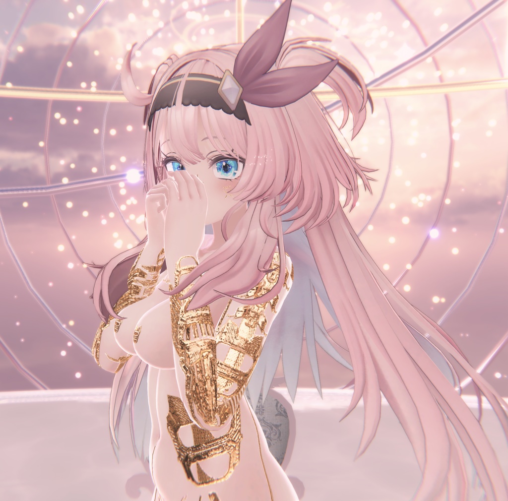 Cyberpunk Gold Selestia Tex テクスチャ 金「セレスティア」 / HD