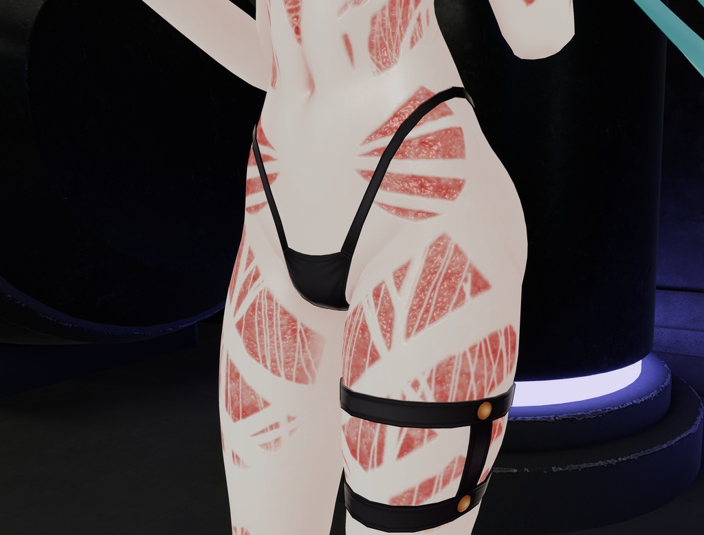 Rindo Scars Tex 傷跡「竜胆」 / HD