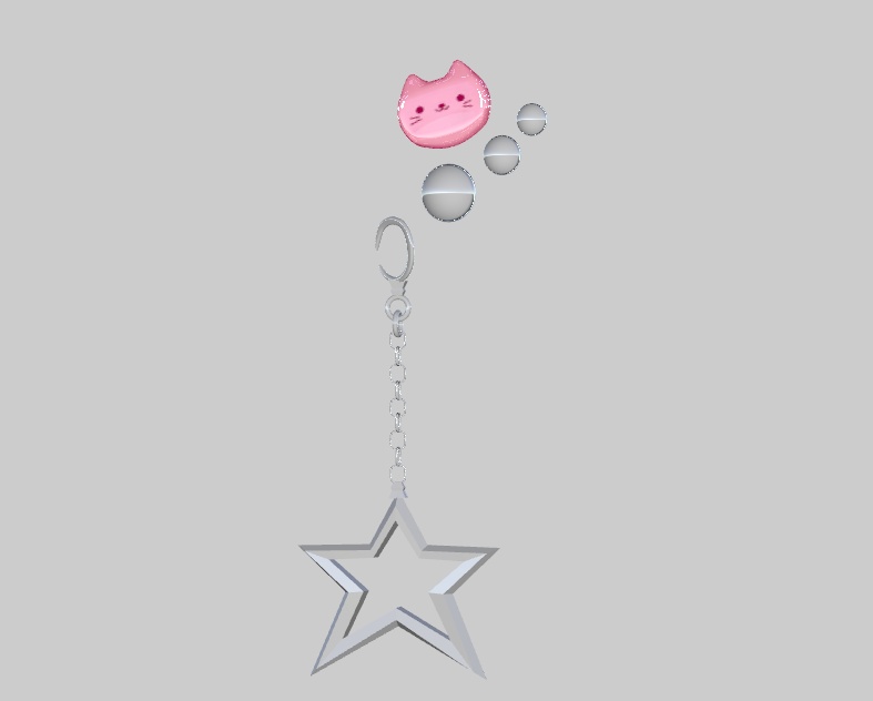 KittyStar Earrings Piercing キティのイヤリング