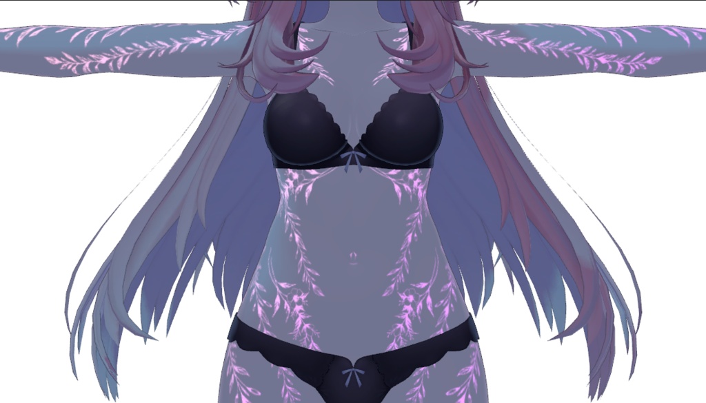 Nezuko Tattoos/Bamboo Selestia 竈門 禰豆子-入れ墨「セレスティア」 / HD