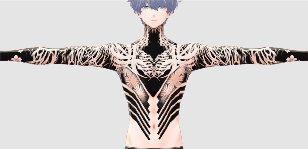 Minase Vinz Tattoos 停電 - 入れ墨「水瀬」