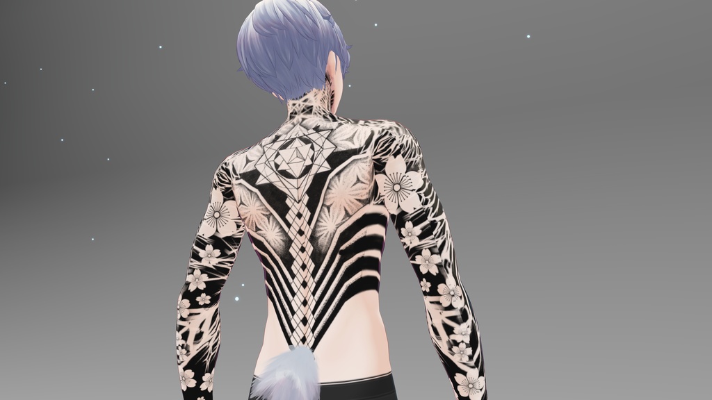 Minase Vinz Tattoos 停電 - 入れ墨「水瀬」