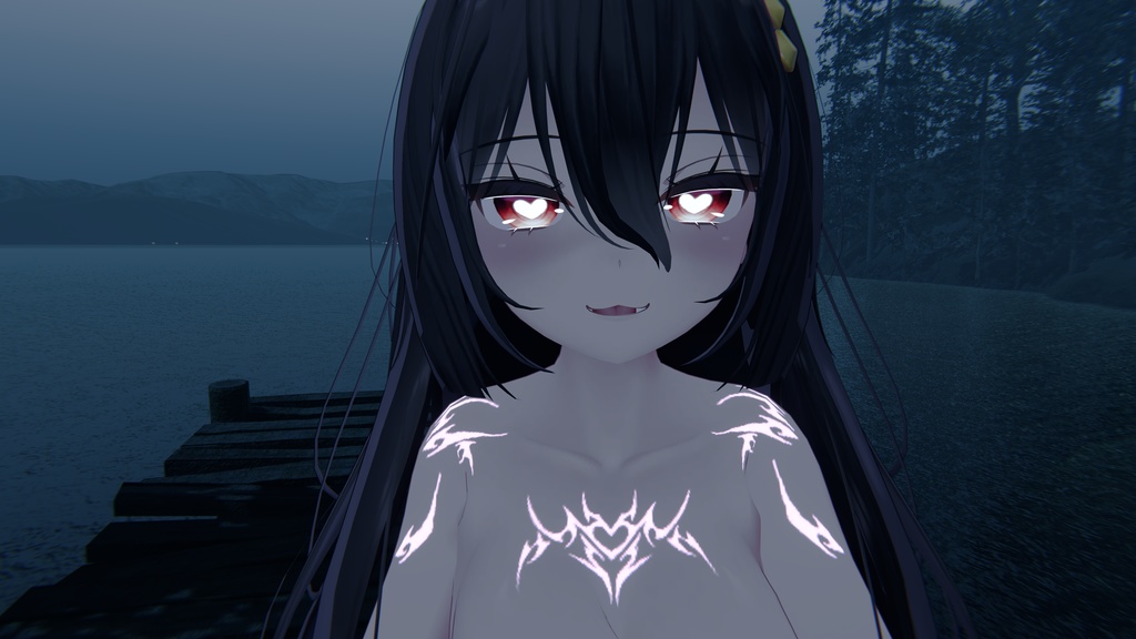 Kokoa Emissions Succubus Tattoos 夢魔 「ここあ」