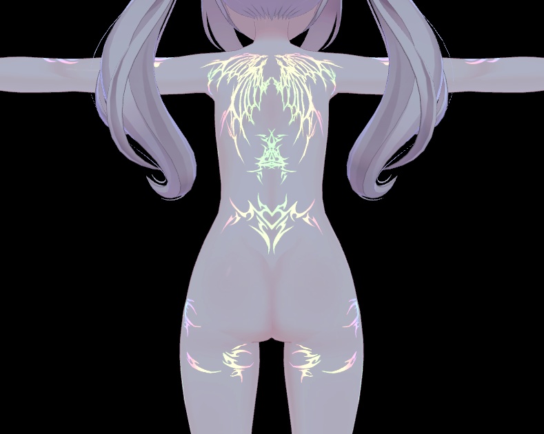 Succubus Emissions Karin Tattoo 夢魔「カリン」