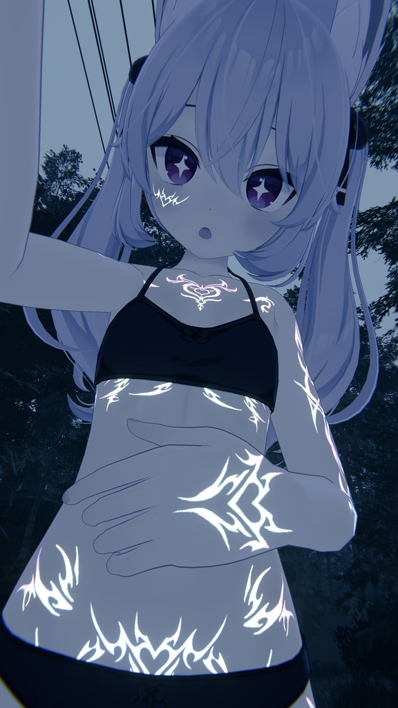 Succubus Emissions Karin Tattoo 夢魔「カリン」