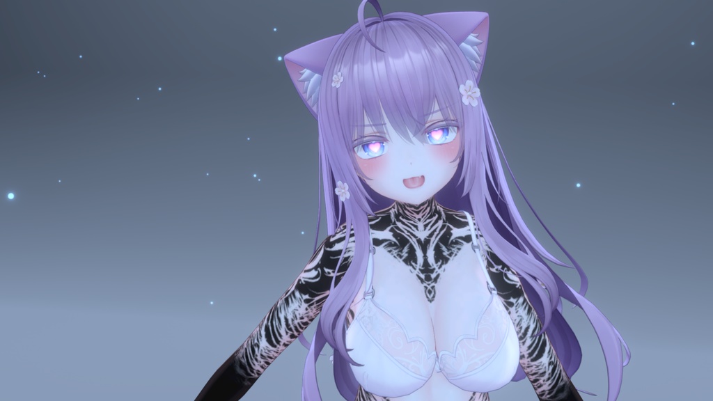 Moe Gothic Tattoos 入れ墨 *テクスチャ* モデル「萌」/ HD