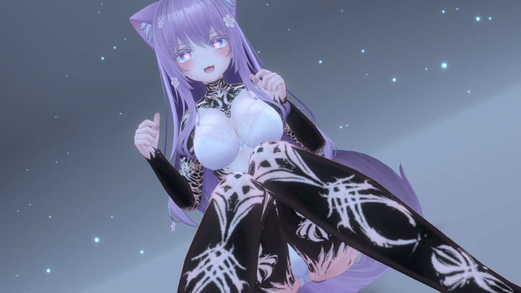 Moe Gothic Tattoos 入れ墨 *テクスチャ* モデル「萌」/ HD