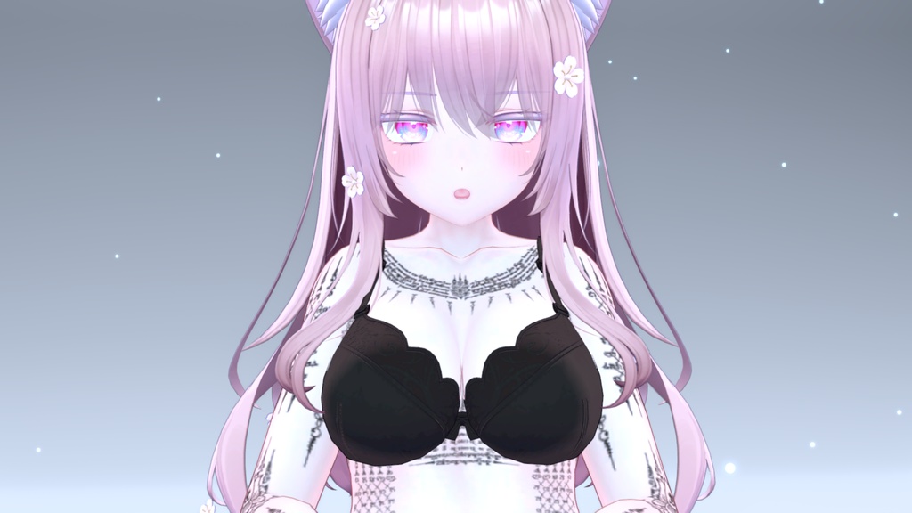 Thai Tattoos Moe 入れ墨 *テクスチャ* モデル「萌」 / HD