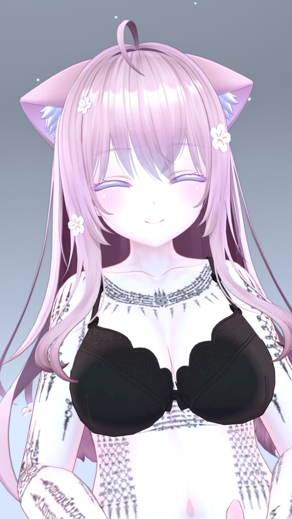 Thai Tattoos Moe 入れ墨 *テクスチャ* モデル「萌」 / HD