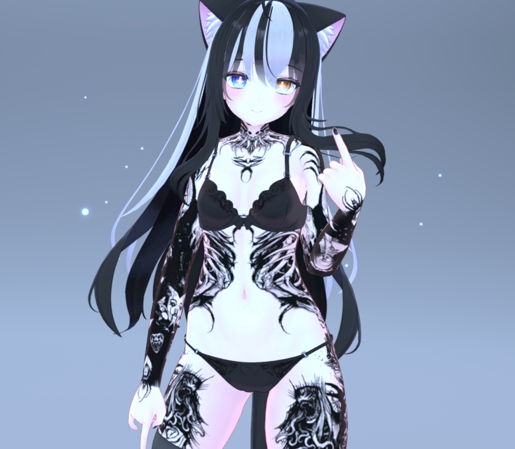 Moe Undead Tattoos 入れ墨 *テクスチャ* / HD 「萌」