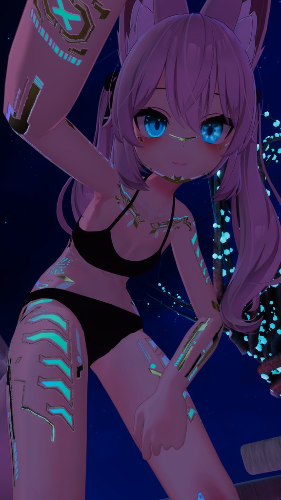 Cyberpunk Karin 2047 /MilkSkin テクスチャ 金「舞夜」HD