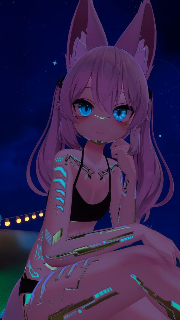 Cyberpunk Karin 2047 /MilkSkin テクスチャ 金「舞夜」HD