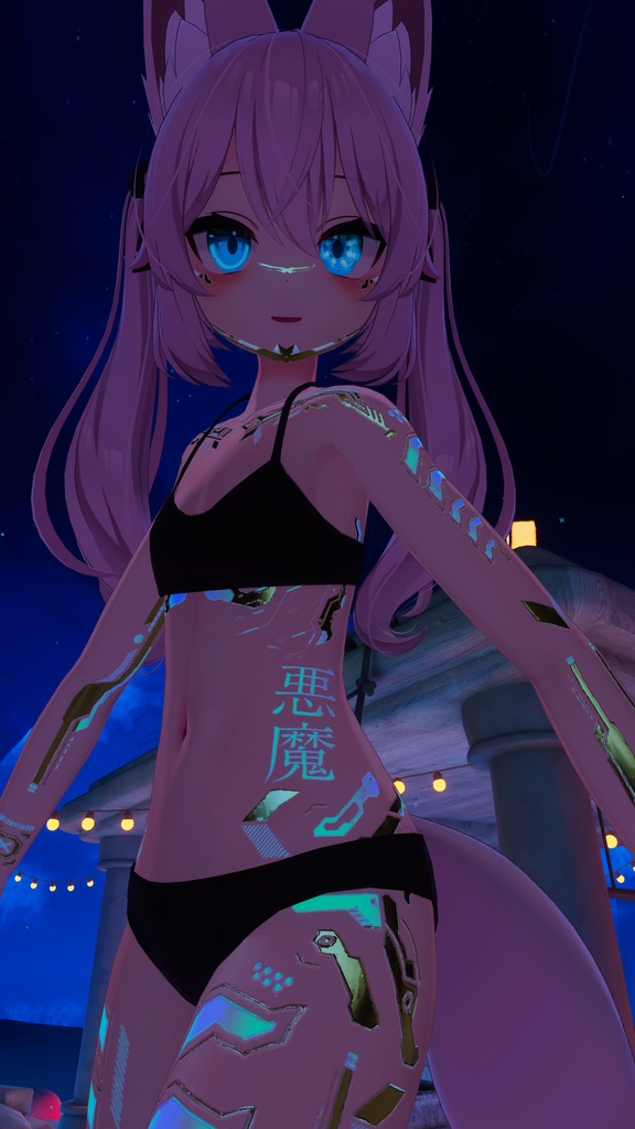 Cyberpunk Karin 2047 /MilkSkin テクスチャ 金「舞夜」HD