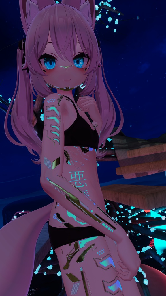 Cyberpunk Karin 2047 /MilkSkin テクスチャ 金「舞夜」HD