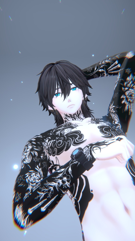 Minase Stratos Tattoos 停電 - 入れ墨「水瀬」