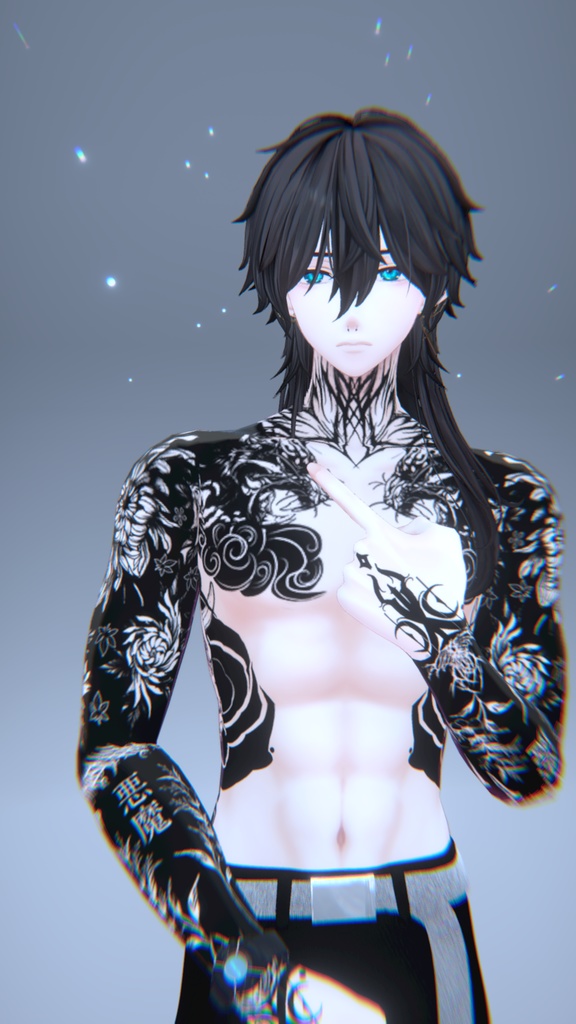 Minase Stratos Tattoos 停電 - 入れ墨「水瀬」