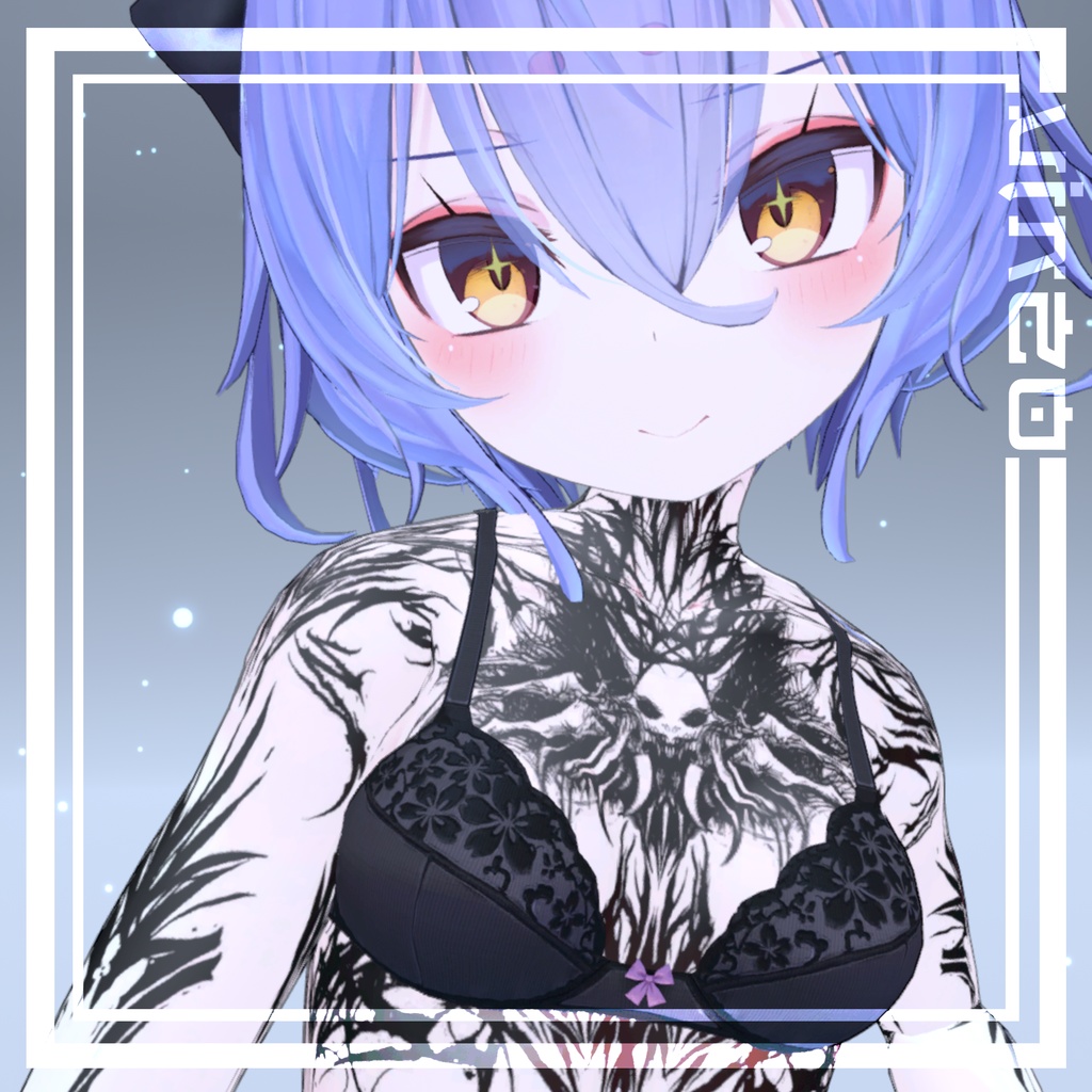 幽狐族のお姉様  Gothic Tattoos  入れ墨 *テクスチャ* / HD