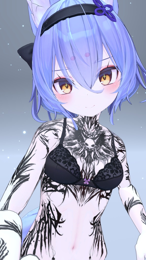 幽狐族のお姉様 Gothic Tattoos 入れ墨 *テクスチャ* / HD
