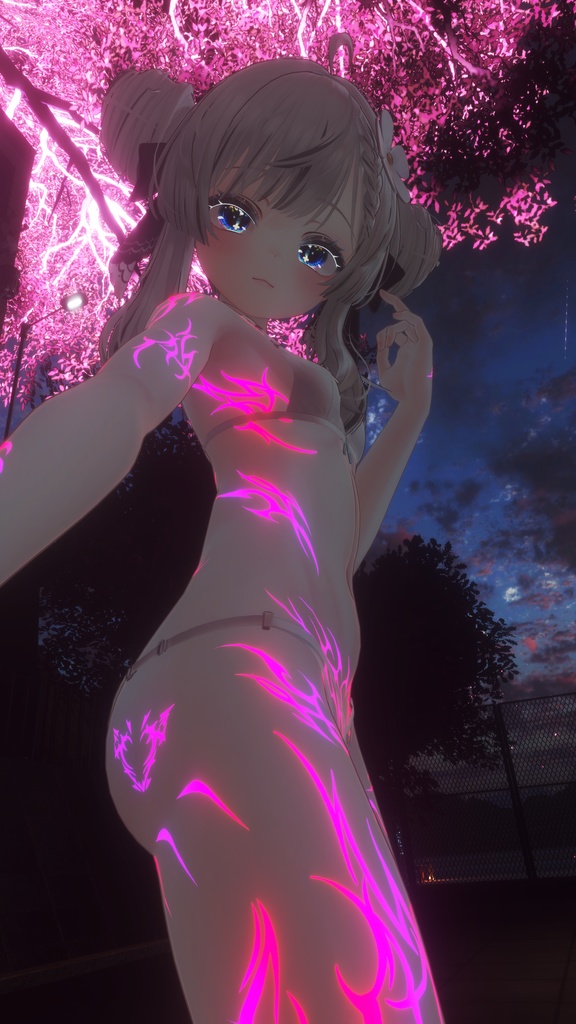 Manuka 「マヌカ」 Succubo Tattoos Emission 入れ墨 *テクスチャ* / HD