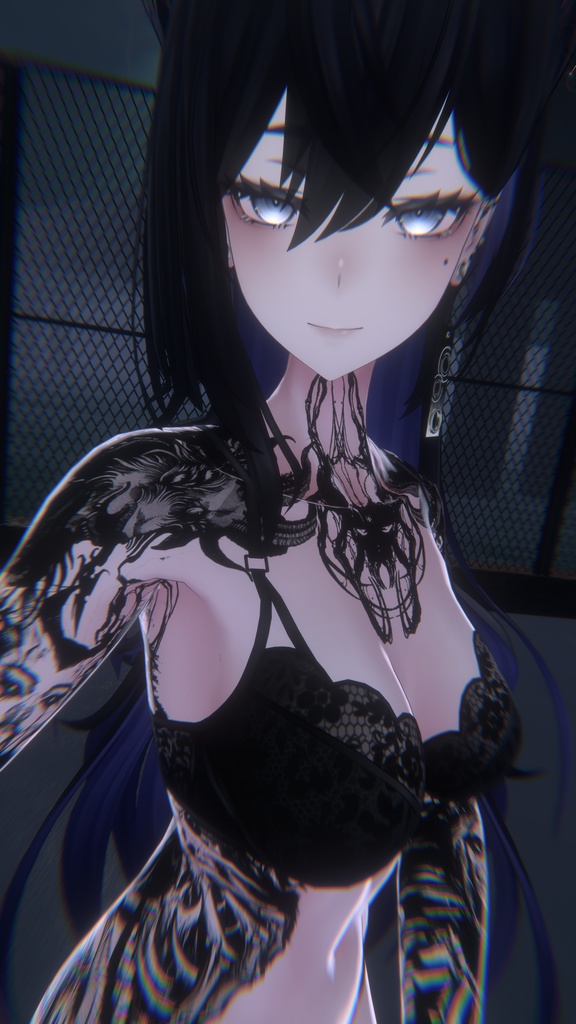 Lasyusha Vinz Tattoos 入れ墨 *テクスチャ* モデル「ラシューシャ」/HD