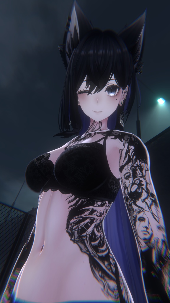 Lasyusha Vinz Tattoos 入れ墨 *テクスチャ* モデル「ラシューシャ」/HD