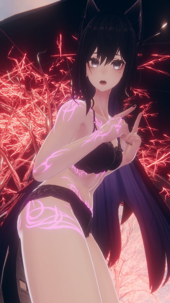 Lasyusha 「ラシューシャ」 Succubo Tattoos Emission 入れ墨 *テクスチャ* / HD