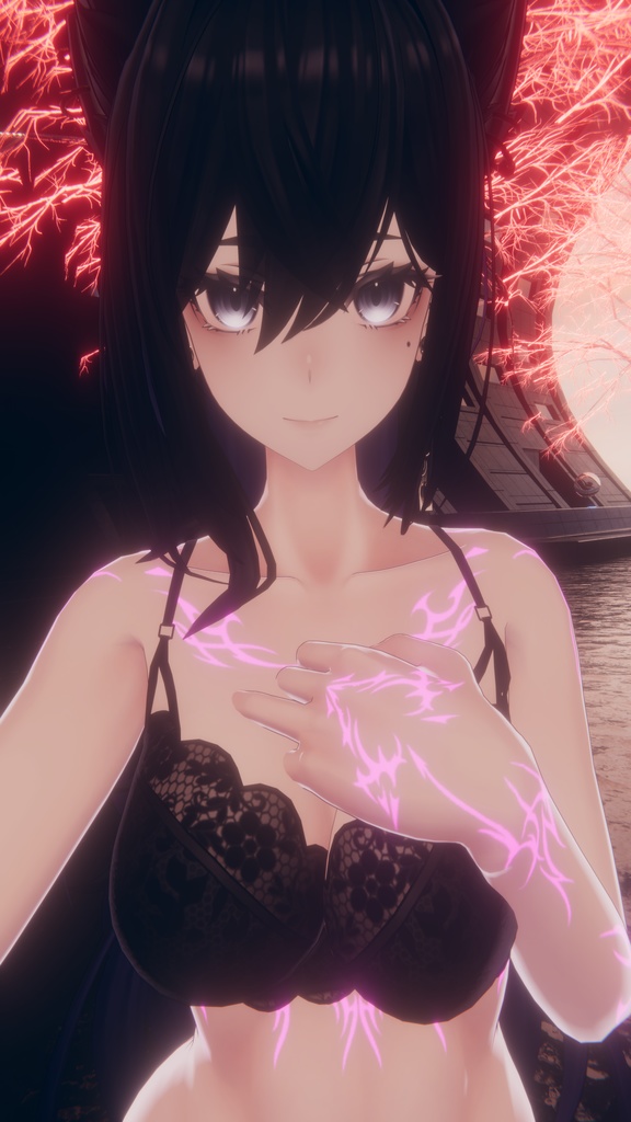 Lasyusha 「ラシューシャ」 Succubo Tattoos Emission 入れ墨 *テクスチャ* / HD