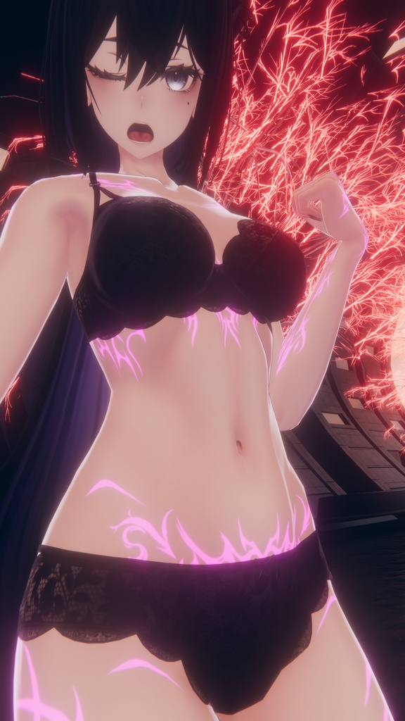 Lasyusha 「ラシューシャ」 Succubo Tattoos Emission 入れ墨 *テクスチャ* / HD