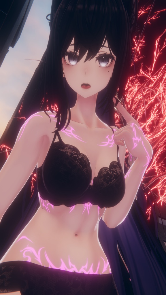 Lasyusha 「ラシューシャ」 Succubo Tattoos Emission 入れ墨 *テクスチャ* / HD