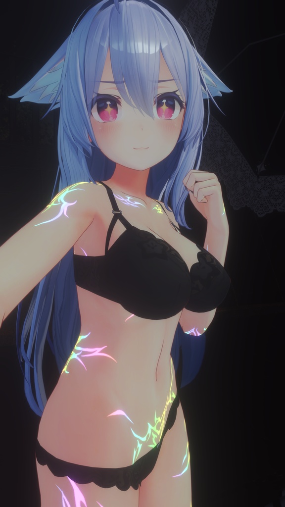 Kikyo「桔梗」 Succubo Tattoos Emission 入れ墨 *テクスチャ* / HD