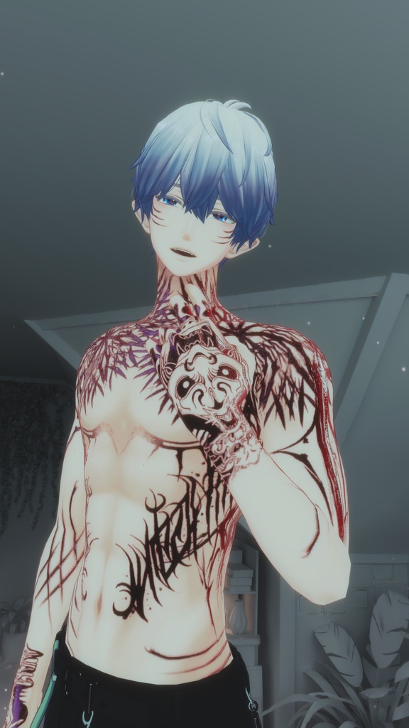 👹Akuma Minase&Lasyusha 悪魔 テクスチャ👹 「ラシューシャ」「水瀬」