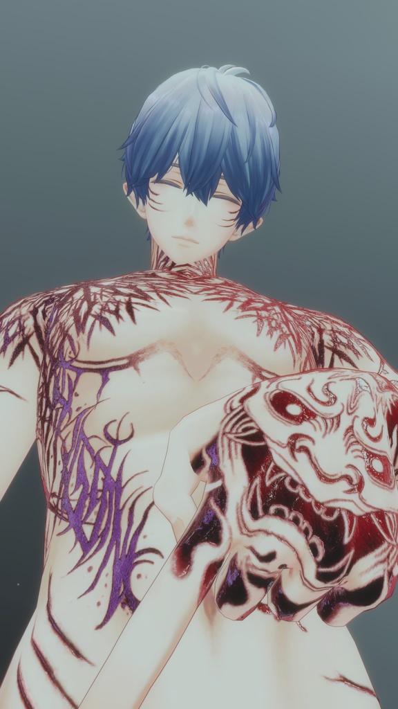 👹Akuma Minase&Lasyusha 悪魔 テクスチャ👹 「ラシューシャ」「水瀬」