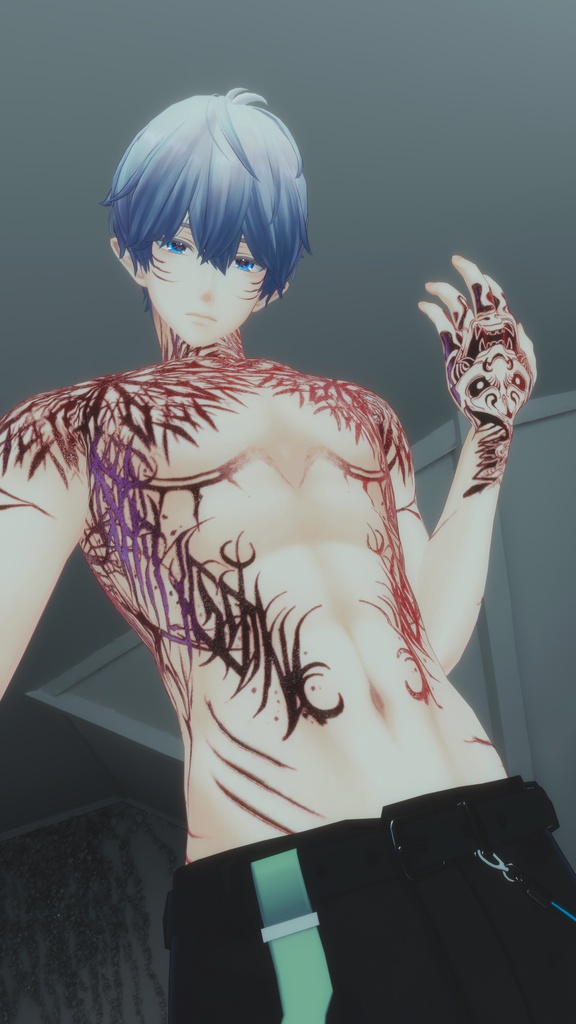 👹Akuma Minase&Lasyusha 悪魔 テクスチャ👹 「ラシューシャ」「水瀬」