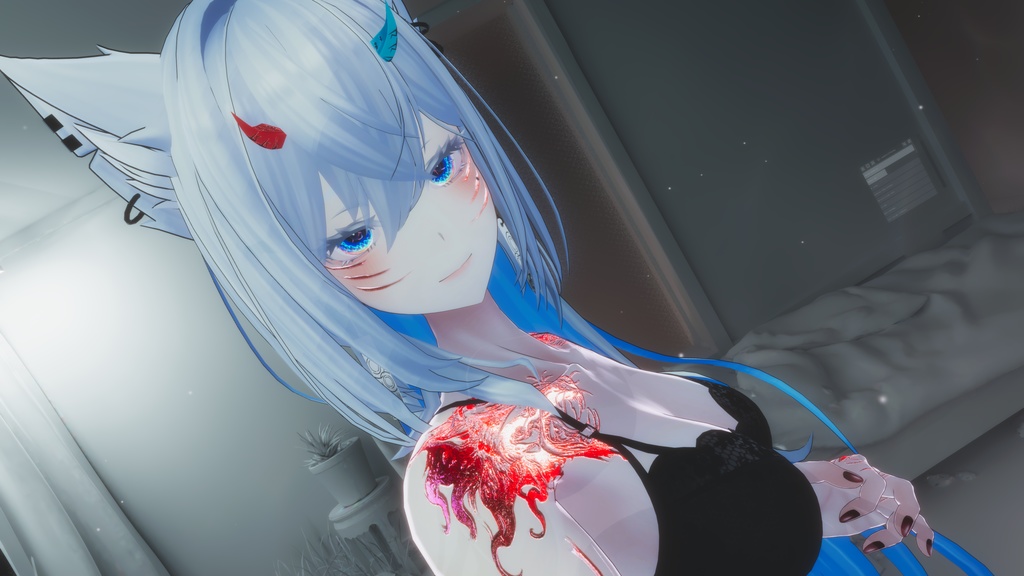 👹Akuma Minase&Lasyusha 悪魔 テクスチャ👹 「ラシューシャ」「水瀬」