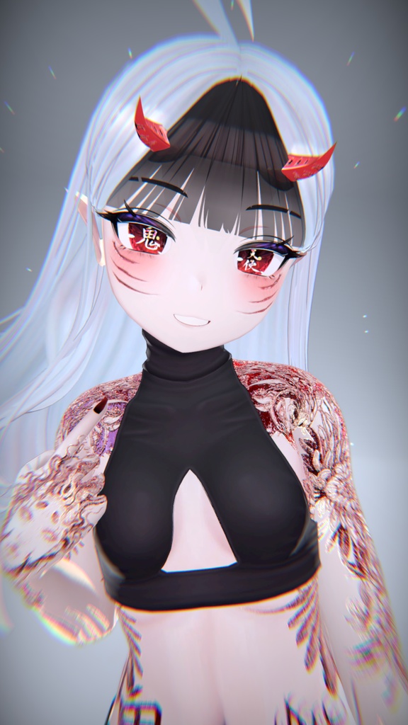 Akuma Rindo 悪魔 テクスチャ「竜胆」HD