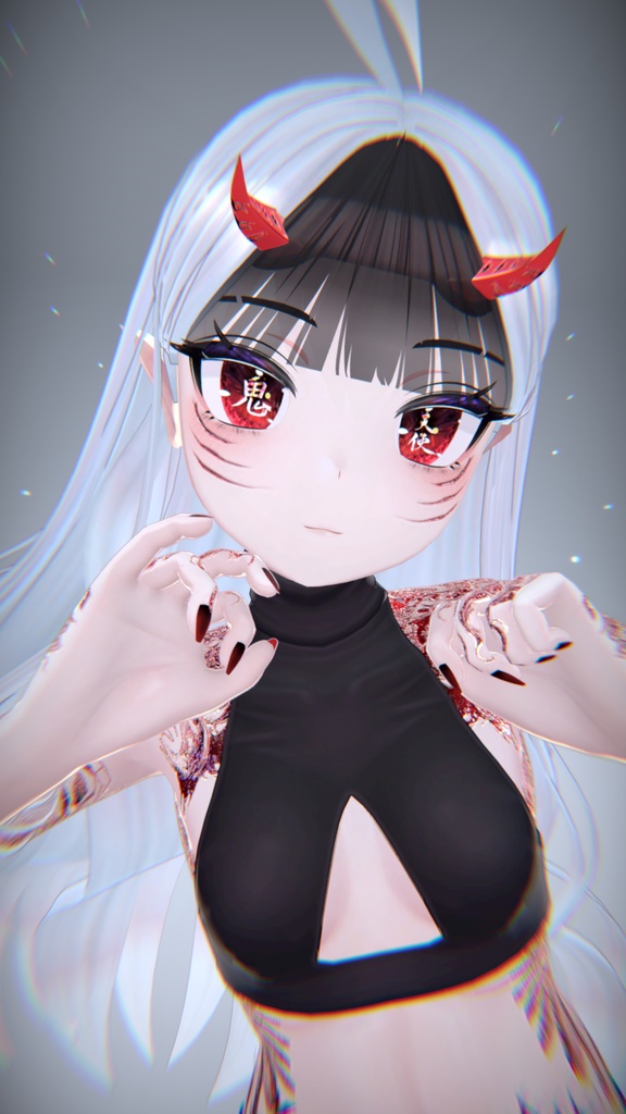 Akuma Rindo 悪魔 テクスチャ「竜胆」HD