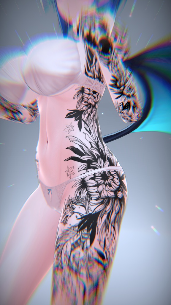 Imeris Haku Tattoos 入れ墨「イメリス」